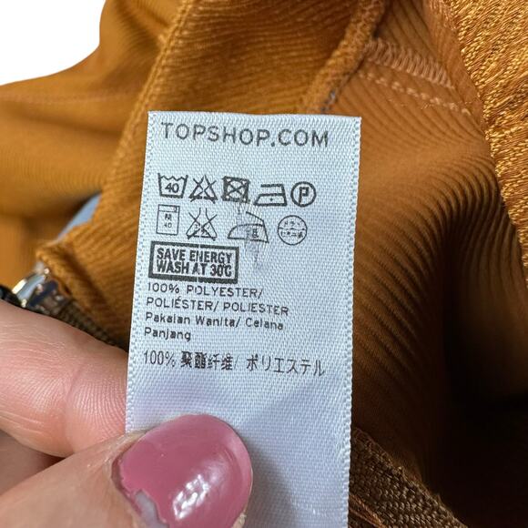 Topshop Rust Ankle-Length Pants - Picture 7 of 8